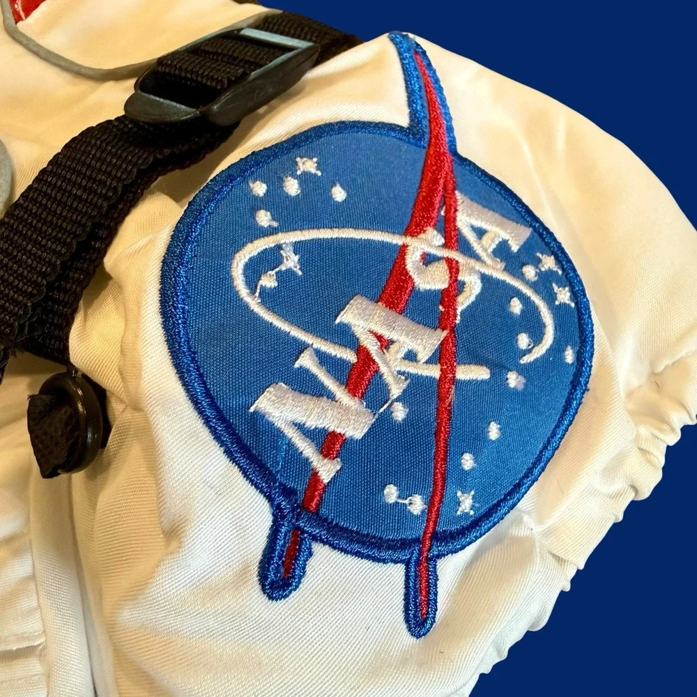 NASA Aeromax Jr Astronaut Backpack With patches and Gloves (Helmet NOT Included)